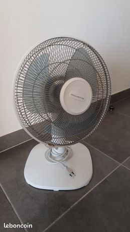 Ventilateur de bureau Rowenta — compact et discret